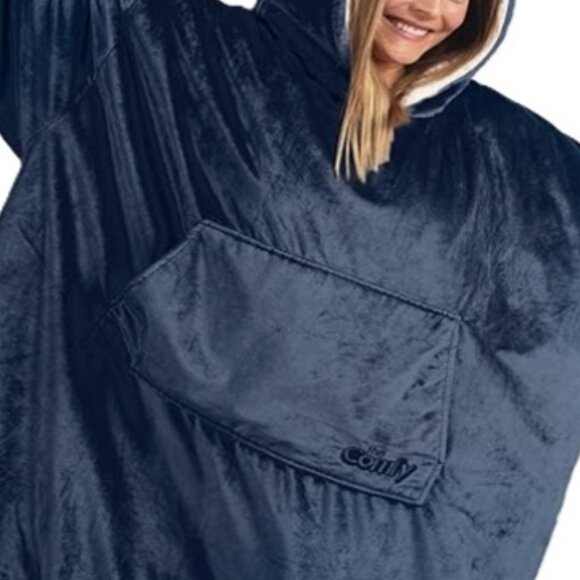 THE COMFY Original Sherpa Lined Microfiber Fleece Wearable Blanket, Oversized - Picture 2 of 2